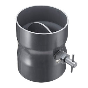 Spears 43BD-080 8 PVC BUTTERFLY DAMPER SOC DUCT  | Blackhawk Supply