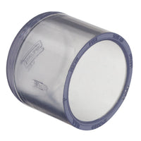 447-002L | 1/4 PVC CAP SOCKET SCH40 CLEAR | (PG:039) Spears