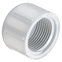 448-012 | 1-1/4 PVC CAP FPT SCH40 | (PG:040) Spears