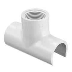 Spears 464-071 1/2X1/8 PVC SNAP-ON SADDLE ODXFPT SCH40  | Blackhawk Supply