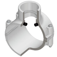 466S-291 | 2-1/2X1-1/2 PVC CLAMP SADDLE SOCKET BUNA SS | (PG:046) Spears