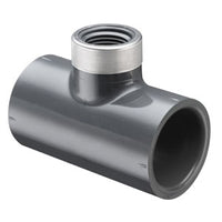 802-212SR | 1-1/2X1-1/4 PVC REDUCING TEE SOCXSRFPT SCH80 | (PG:086) Spears