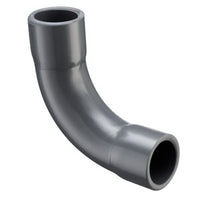 806-007LSF | 3/4 PVC LONG SWEEP 90 ELBOW SOCKET SCH80 FABRICATED | (PG:083) Spears