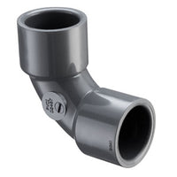 806-010S | 1 PVC SWEEP ELBOW SOCKET SCH80 | (PG:080) Spears