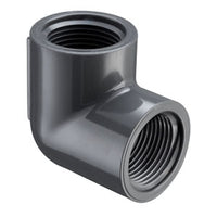 408-015G | 1-1/2 PVC 90 ELBOW FPT SCH40 GRAY | (PG:043) Spears