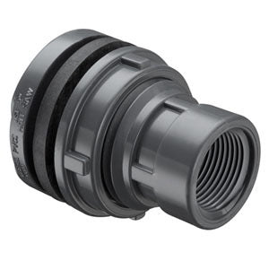 Spears 8172-003 3/8 PVC TANK ADAPTER FPTXFPT NEOPRENE GASKET  | Blackhawk Supply