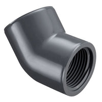 819-005 | 1/2 PVC 45 ELBOW FPT SCH80 | (PG:080) Spears