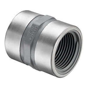 Spears 830-007CSR 3/4 CPVC COUPLING REINFORCED FEMALE THREAD SCH80  | Blackhawk Supply