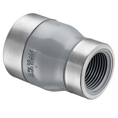 Spears 830-210CSR 1-1/2X3/4 CPVC REDUCING COUPLING REINFORCED FEMALE THREAD SCH80  | Blackhawk Supply