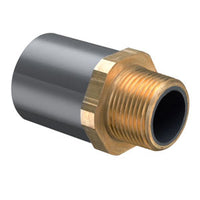 836-007BR | 3/4 PVC MALE ADAPTER BR/MPTXSOC | (PG:086) Spears