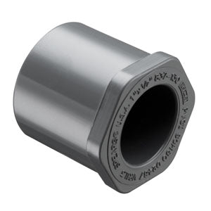 Spears 837-422 4X3 PVC REDUCER BUSHING SPIGOTXSOC SCH80  | Blackhawk Supply