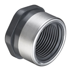 Spears 848-007SR 3/4 PVC CAP REINFORCED FEMALE THREAD SCH80 W/RING  | Blackhawk Supply