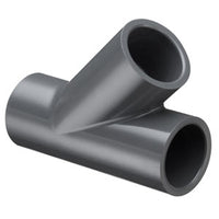 875-100F | 10 PVC WYE SOCKET SCH80 FABRICATED 100PSI G | (PG:083) Spears