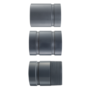 Spears 889-060PG 3X6 PVC NIPPLE PLAINXGROOVE SCH80  | Blackhawk Supply