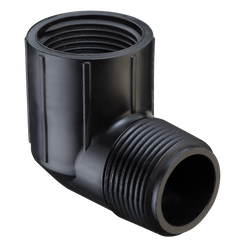 Spears M412-005 1/2 HDPE 90 ELBOW MPTXFPT  | Blackhawk Supply
