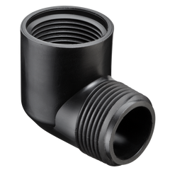 Spears MS412-007 3/4 HDPE 90 ELBOW (SHORT PATTERN)MPTXFPT  | Blackhawk Supply