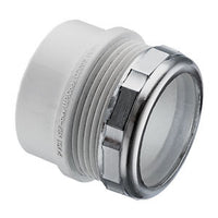 P103X-015 | 1-1/2 PVC DWV M T/ADPT W/CHRM NUT SPGXSL | (PG:051) Spears