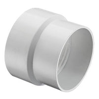 P117-040 | 4 PVC DWV ADAPTER COUPLING S&D HUBXDWV HUB | (PG:051) Spears