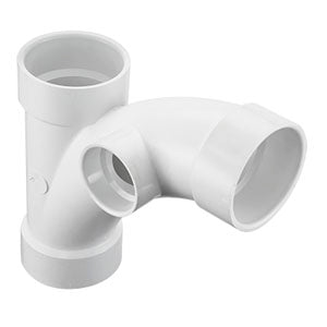 Spears P515-338 3X3X3X2 PVC DWV CMB WYE & 1/8 W/LFT INLT HXH  | Blackhawk Supply