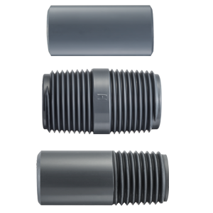 Spears 883-120 3/4X12 PVC NIPPLE TBE SCH80  | Blackhawk Supply