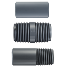 Spears 1895-240 12X24 PVC NIPPLE TOE SCH80  | Blackhawk Supply