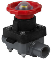 2797VT-005C | 1/2 CPVC DIAPHRAGM VALVE SPIGOT PTFE/FKM | (PG:272) Spears