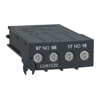 LUA1C20 | AUX CONTACT BLOCK | Square D by Schneider Electric