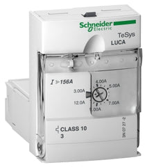 Square D LUCA1XFU Standard control unit, TeSys U, 0.35-1.4A, 3P motors, thermal magnetic protection, class 10, coil 110-240V AC/DC  | Blackhawk Supply