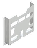 Square D NSYDPA4 A4 Plastic Document Pocket - 230x247x23 mm  | Blackhawk Supply