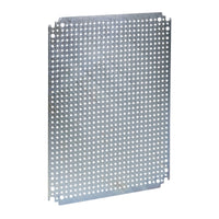 NSYMF32 | Spacial CRN Microperforated mounting plate H300xW200 w/holes diam 3,6mm on 12,5mm pitch | Square D by Schneider Electric