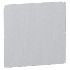 Square D NSYMF43 BACKPANEL, 10 X 14, PERFORATED, GRAY POWDER COATED  | Blackhawk Supply