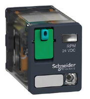 RPM22JD | Power Plug-in Relay Zelio RPM, 2 C/O, 12V DC, 15 A, with LED, IP40 Pack of 10 | Square D