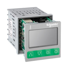 Square D RTC48PUNCRNLU Temp. Controller; LCD Display; 48x48mm; Univ. Input; 1 Rly/Comm/Alrm; 24VAC/DC Supply  | Blackhawk Supply