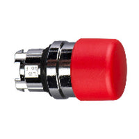ZB4BC44 | Harmony XB5 Red Mushroom Pushbutton Head, 22mm, Spring Return | Square D by Schneider Electric
