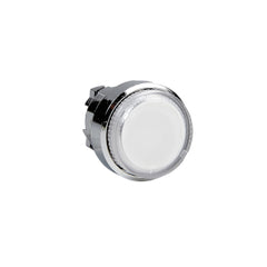 Square D ZB4BW17 Clear projecting illuminated pushbutton head Dia 22 spring return for BA9s bulb  | Blackhawk Supply