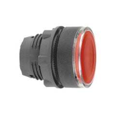 Square D ZB5AW343 Red Flush Illuminated Pushbutton Head 22mm Spring Return for Integral LED  | Blackhawk Supply