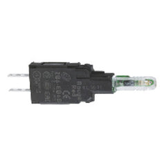 Square D ZB6EG3B Harmony XB6 Green Light Block with Body/Fixing Collar with Integral LED 48-120V  | Blackhawk Supply