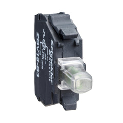 Square D ZBVJ1 Light block for head Ø22, white, integral LED, screw clamp terminal, 12 V AC/DC Pack of 5 | Blackhawk Supply