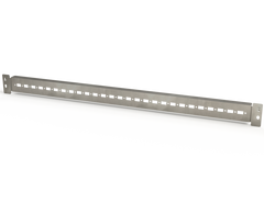 Saginaw STK845 Flanged Mounting Profile, 1 Line 800 x 45 mm | 2.36"H x 29.72"W x 0.93"D  | Blackhawk Supply