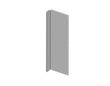 Saginaw SCE-90SP36F3 NEMA N/A | Panel, Swingout Full, 78H x 31W x 2D  | Blackhawk Supply