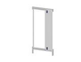 Saginaw SCE-7236SOF19 NEMA N/A | Frame, Swing Out Rack Mounting, 61H x 34W x 2D  | Blackhawk Supply