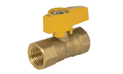 Jomar 102-603 T-2005C | 1/2" | 2 Piece | FIP x FIP | with Yellow Handle  | Blackhawk Supply