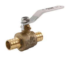 Jomar 113-525PG T-412G | 1" | 2 Piece | Standard Port | Crimp Pex (B) Connection | 400 WOG | with T-handle  | Blackhawk Supply