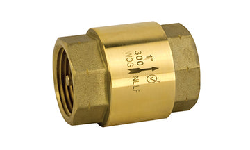 Jomar 105-604G T-521G | 3/4" | Inline Check Valve | Threaded Connection | 300 WOG | Class 150  | Blackhawk Supply