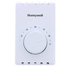 Resideo T410A1013 ELECTRIC HEAT THERMOSTAT SPST, BIMETAL SNAP ACTING SWITCH, WHITE, DEG F .  | Blackhawk Supply