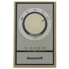 Resideo T498A1778 ELECTRIC HEAT THERMOSTAT SPST, BIMETAL SNAP ACTING SWITCH, BRUSH GOLD, DEG F.  | Blackhawk Supply