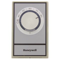 Resideo T498B1553 ELECTRIC HEAT THERMOSTAT SPST, BIMETAL SNAP ACTING SWITCH, BRUSH GOLD, DEG F.  | Blackhawk Supply