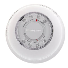 Resideo T87N1000 1 HEAT/1 COOL. 40 - 90F SCALEPLATE. PREMIER WHITE.  | Blackhawk Supply