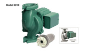 0010-BF3-J | Circulator Pump | Bronze | 1/8 HP | 115V | Single Phase | 1.1A | 3250 RPM | Flanged | 32 GPM | 10ft Max Head | 150 PSI Max Press. | Series 0010 | Taco