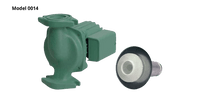 0014-F1Y | Circulator Pump | Cast Iron | 1/8 HP | 230V | Single Phase | 1.45A | 3250 RPM | Flanged | 32 GPM | 22ft Max Head | 125 PSI Max Press. | Series 0014 | Taco